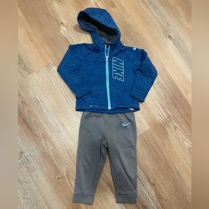Nike 24 month matching sweatsuit set